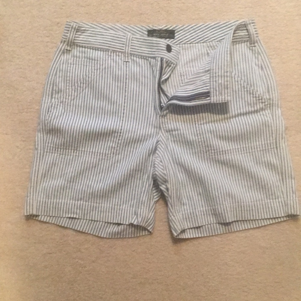 Ralph Lauren high wasted pin stripe shorts